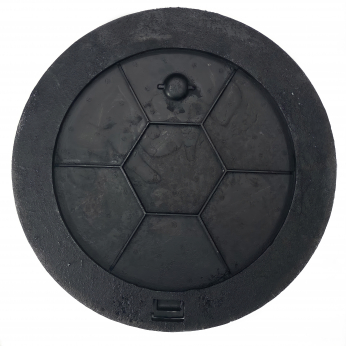 Tampão Ferro Fundido Bolacha Articulado (57Cm) | CTC Fundidos