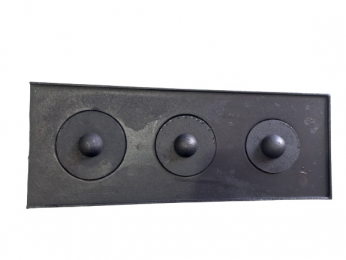 Chapa Para Fogão Mineira 3 Furos C/S Tampa (64x26x22) | CTC Fundidos